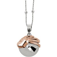 Collar Boccadamo Mujer in Plata TR/GR29